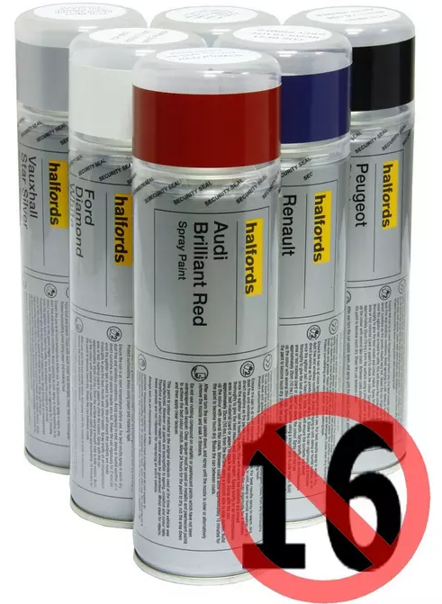 Halfords scratch chip repair for Renault Iceberg Silver 397794